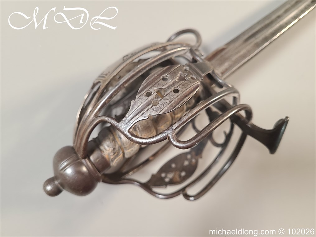 Scottish c 1780 Back Sword - Image 21