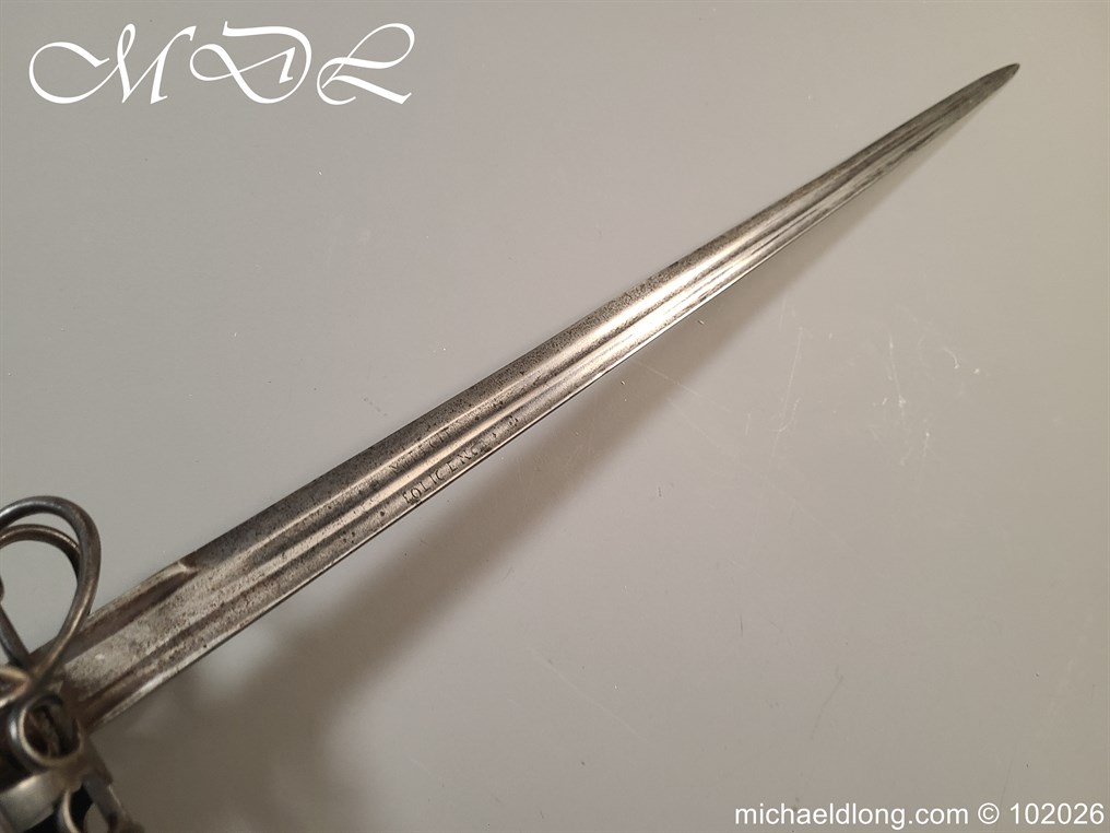 Scottish c 1780 Back Sword - Image 20