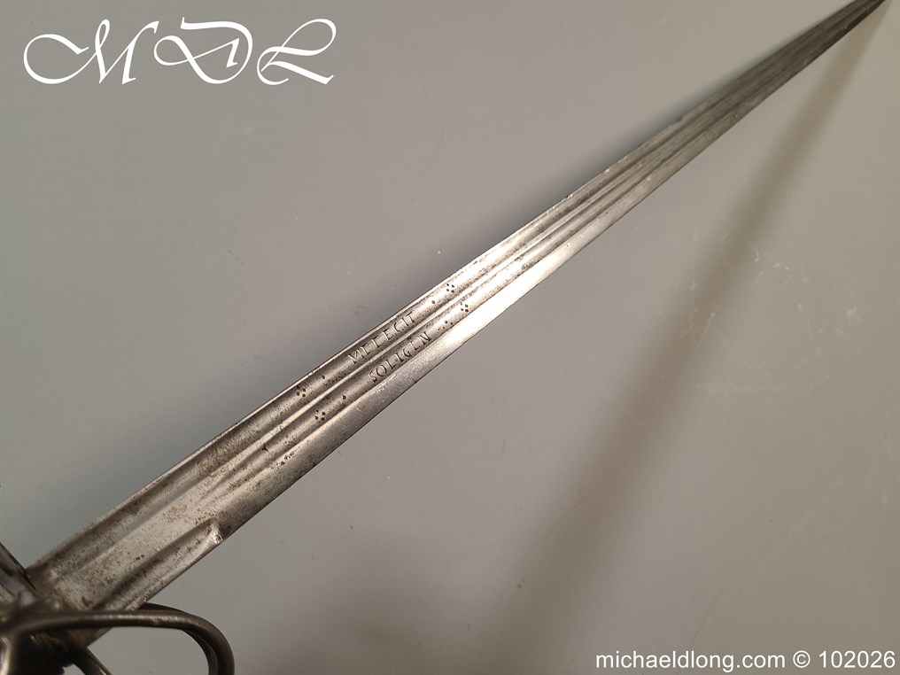 Scottish c 1780 Back Sword - Image 19