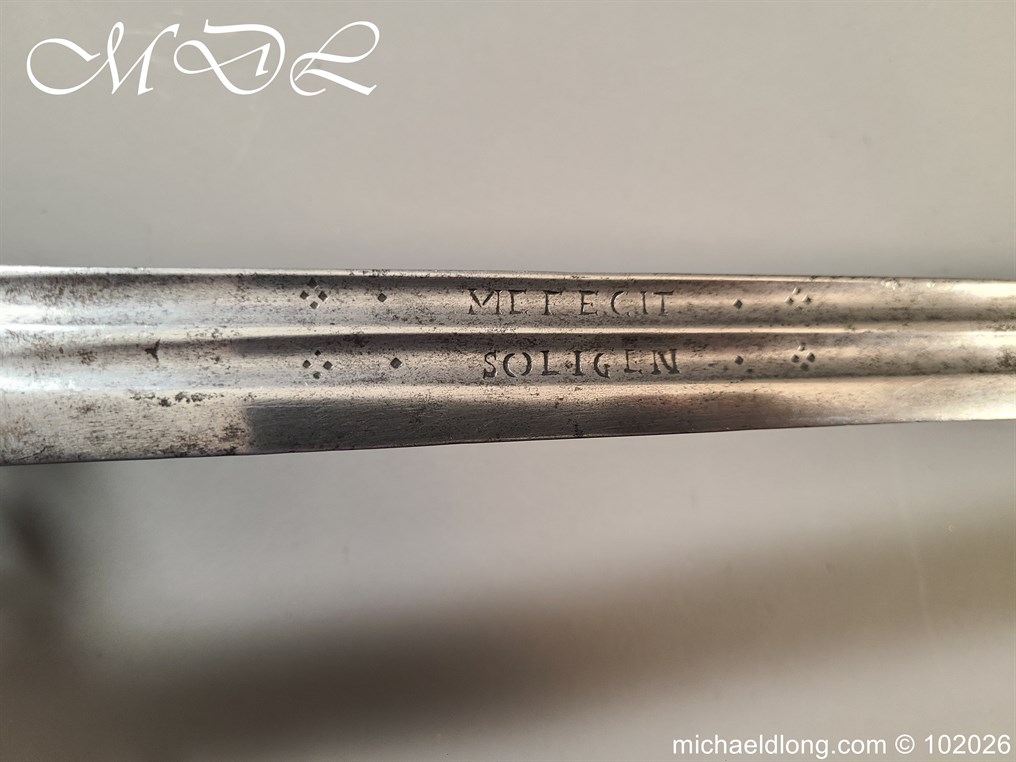 Scottish c 1780 Back Sword - Image 17