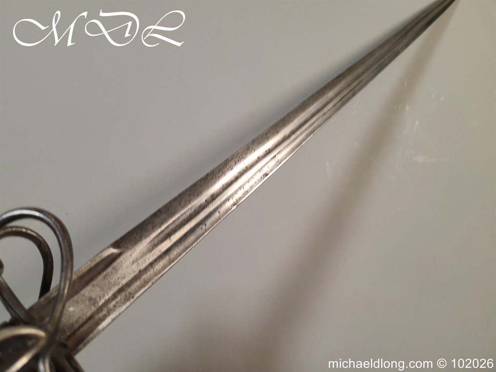 Scottish c 1780 Back Sword - Image 15