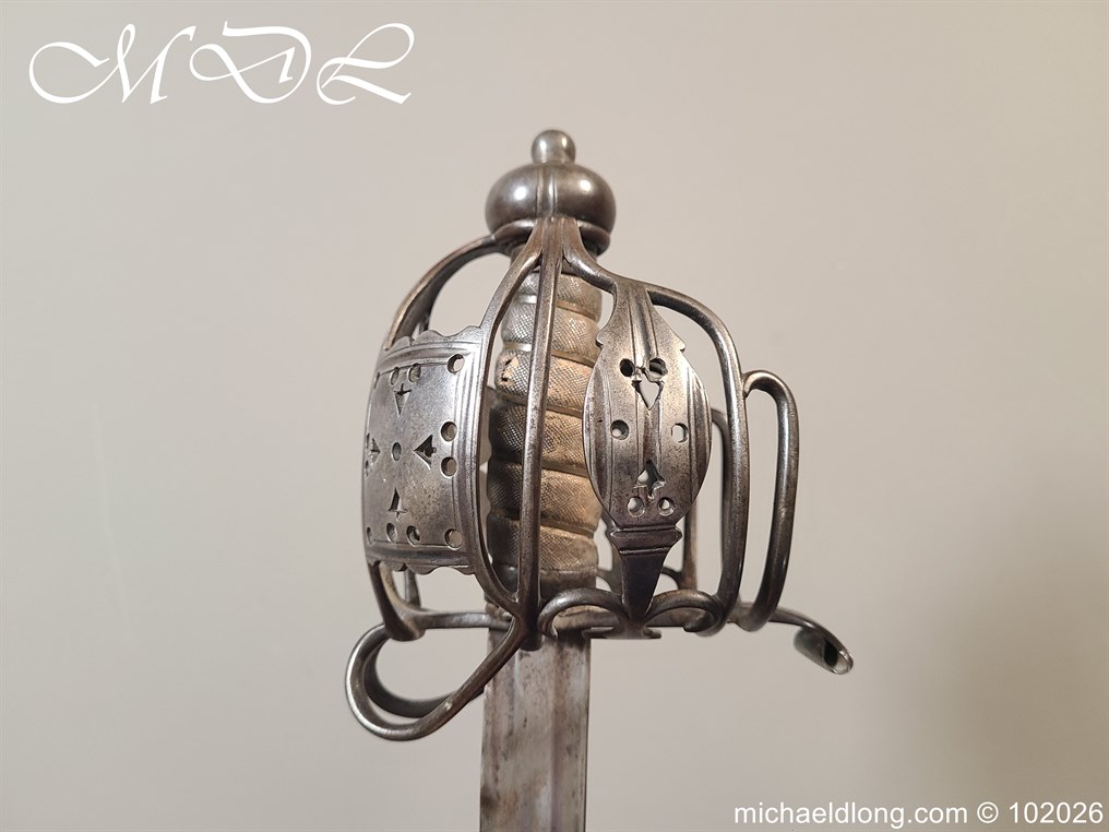 Scottish c 1780 Back Sword - Image 11