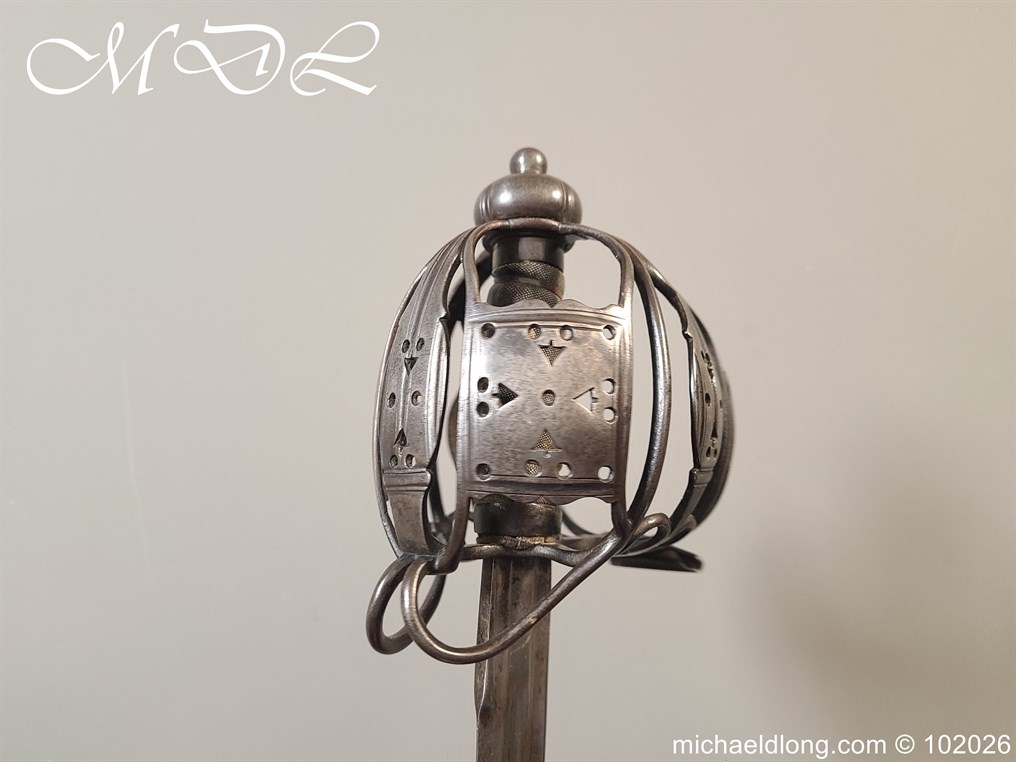 Scottish c 1780 Back Sword - Image 10