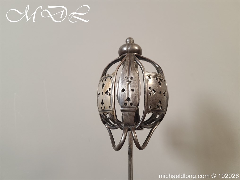 Scottish c 1780 Back Sword - Image 9