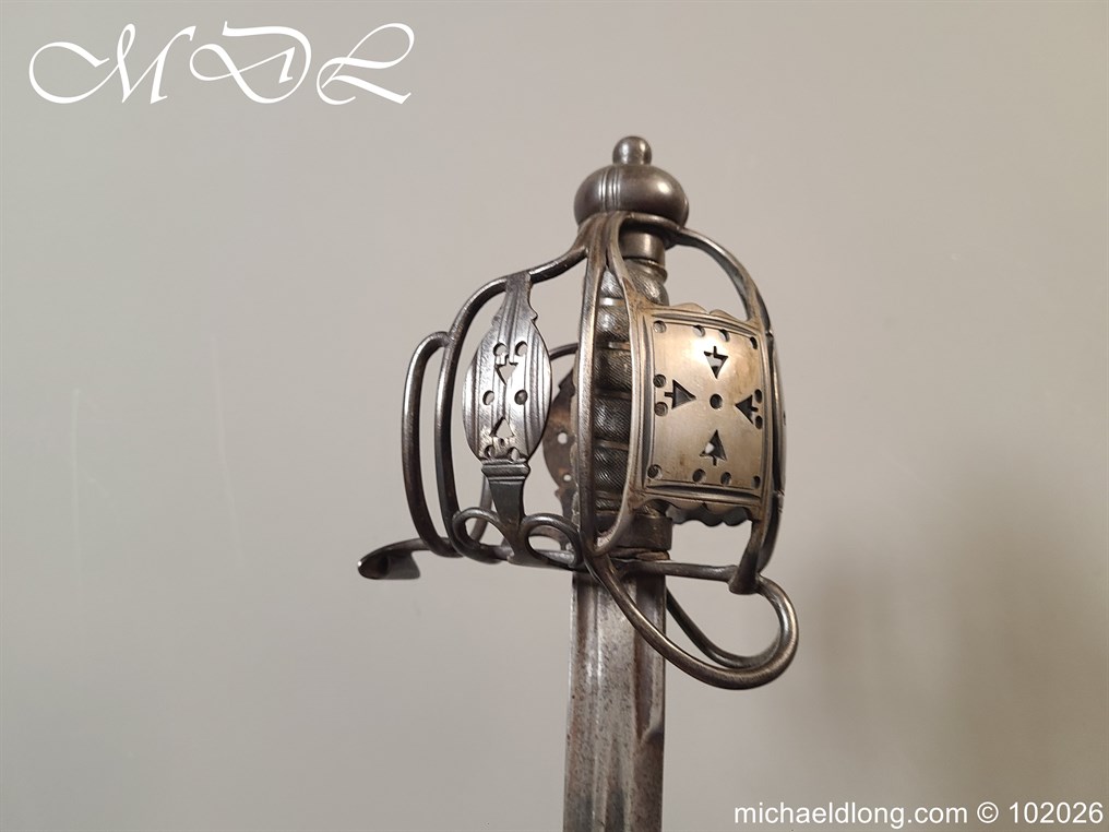 Scottish c 1780 Back Sword - Image 8