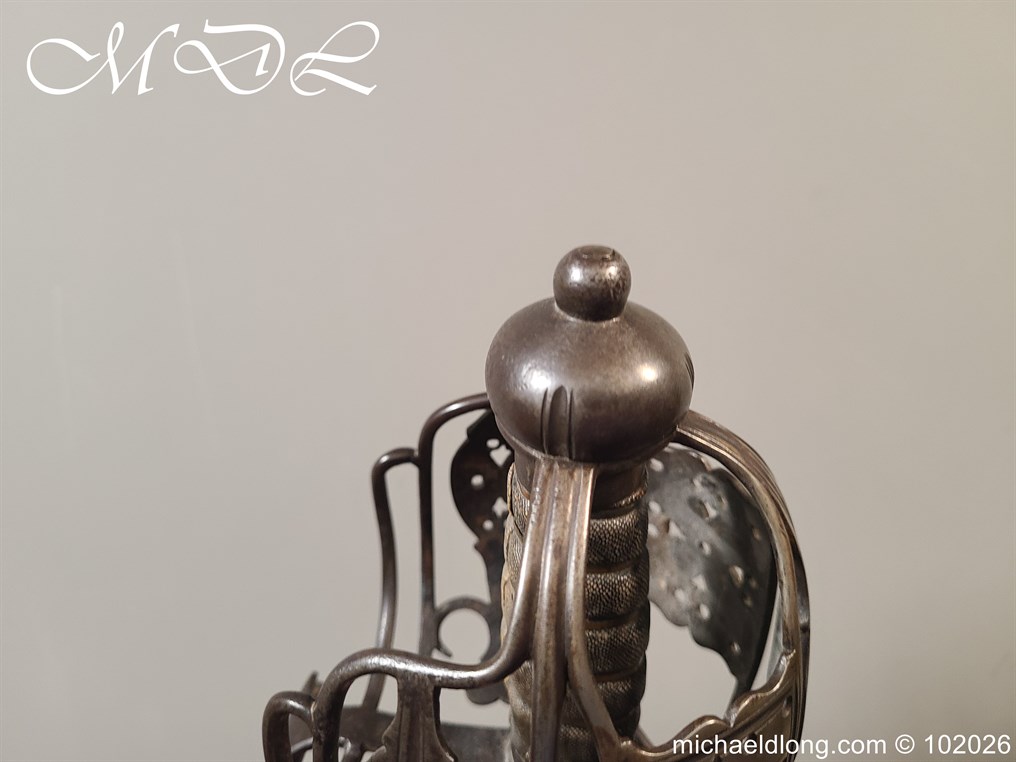 Scottish c 1780 Back Sword - Image 6