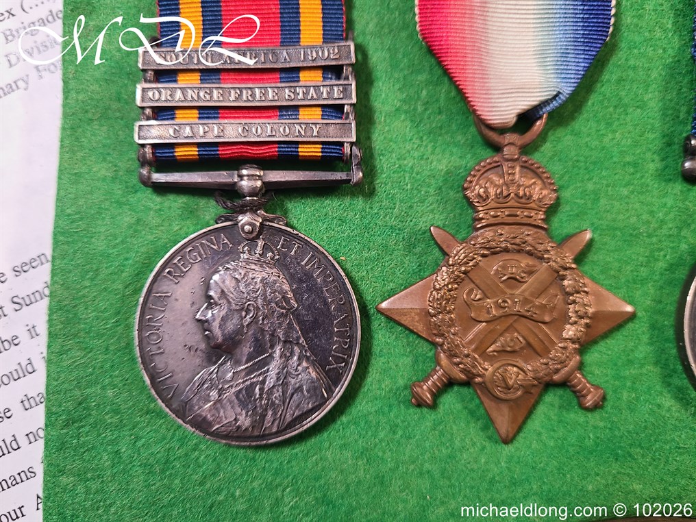 Royal Sussex Regiment WW1 Medal Group - Image 16