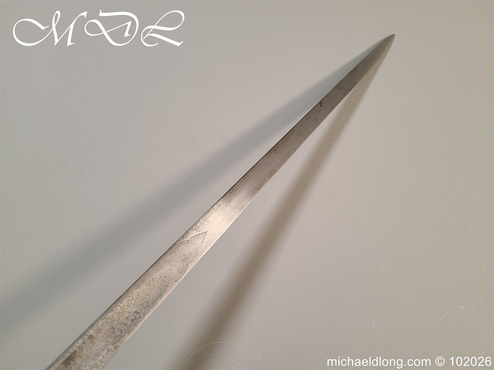 British Hampshire Infantry Officers Sword Memorial Sword - Image 15