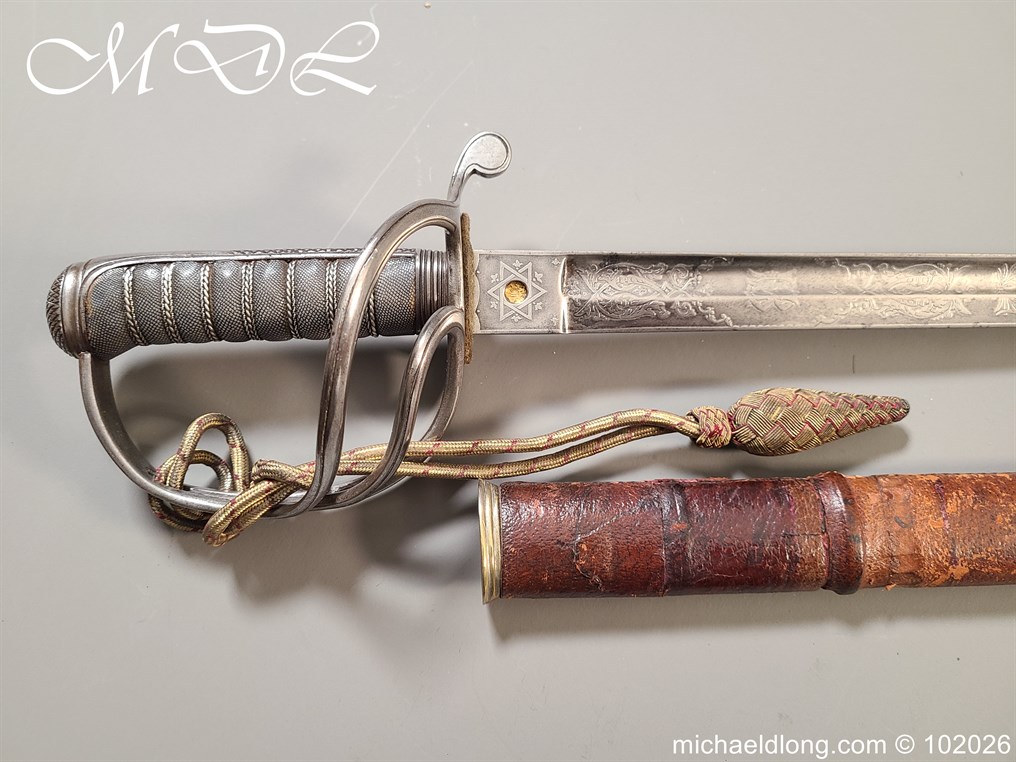 British Officers 1821 Cavalry Sword by Wilkinson Sword - Image 2