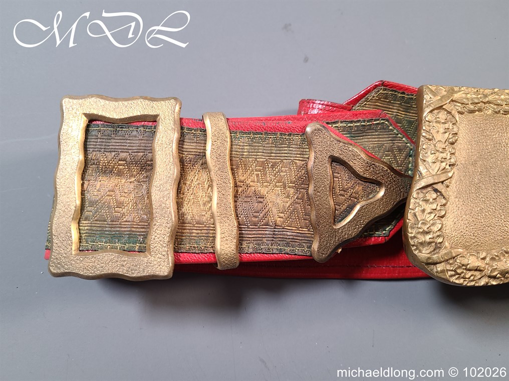 9th Lancers Cross Belt and Pouch - Image 2