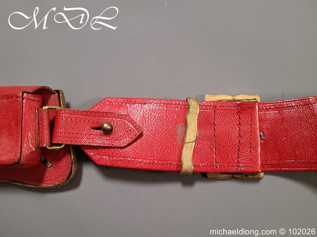 9th Lancers Cross Belt and Pouch - Image 14