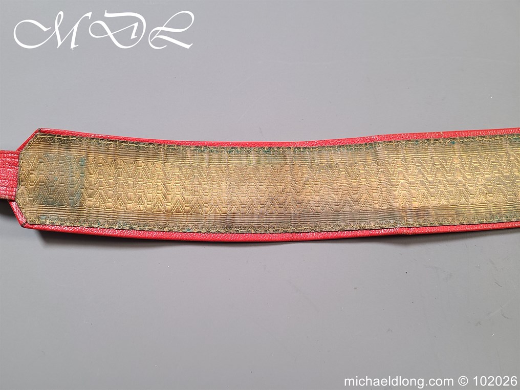 9th Lancers Cross Belt and Pouch - Image 5