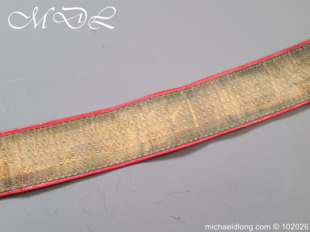 9th Lancers Cross Belt and Pouch - Image 4