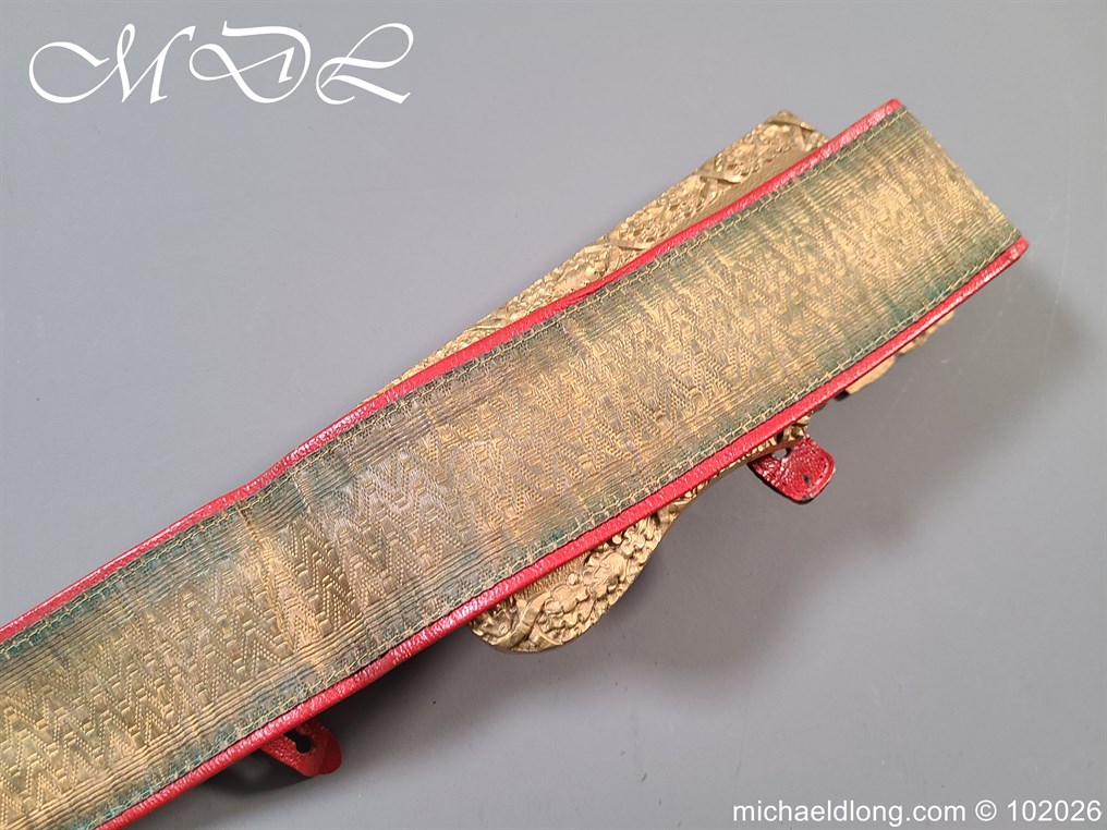 9th Lancers Cross Belt and Pouch