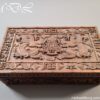 9th Royal Lancers Carved Box