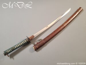 Japanese World War II Military Swords with Civilian Mounts