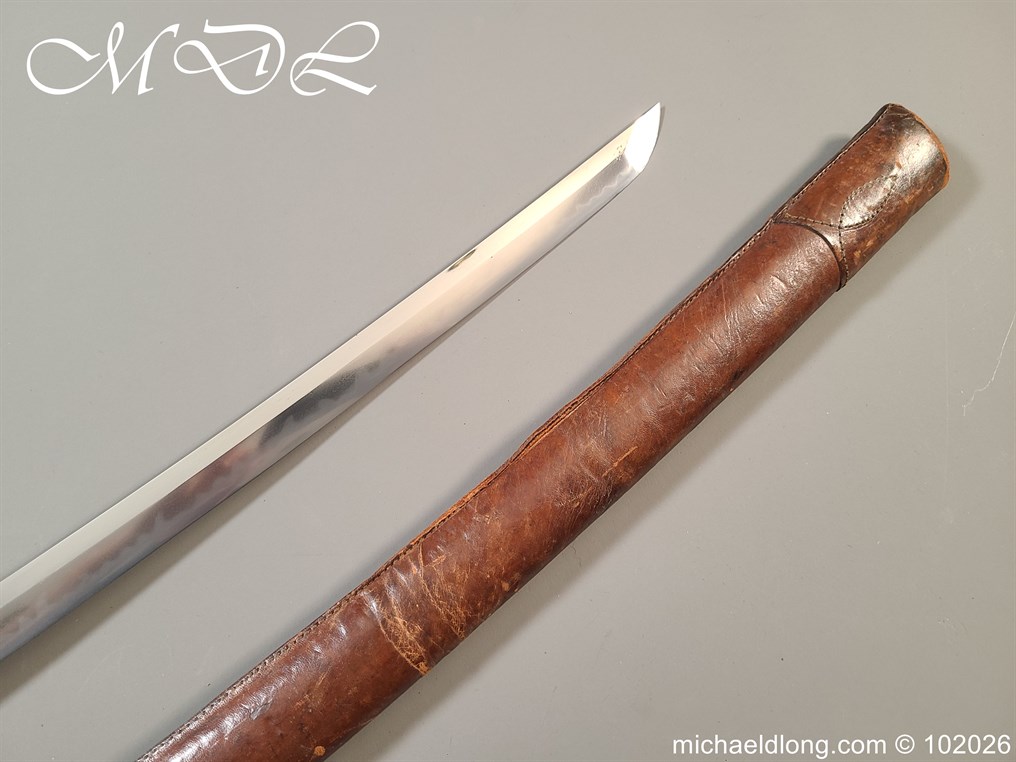Japanese World War II Military Swords with Civilian Mounts - Image 36