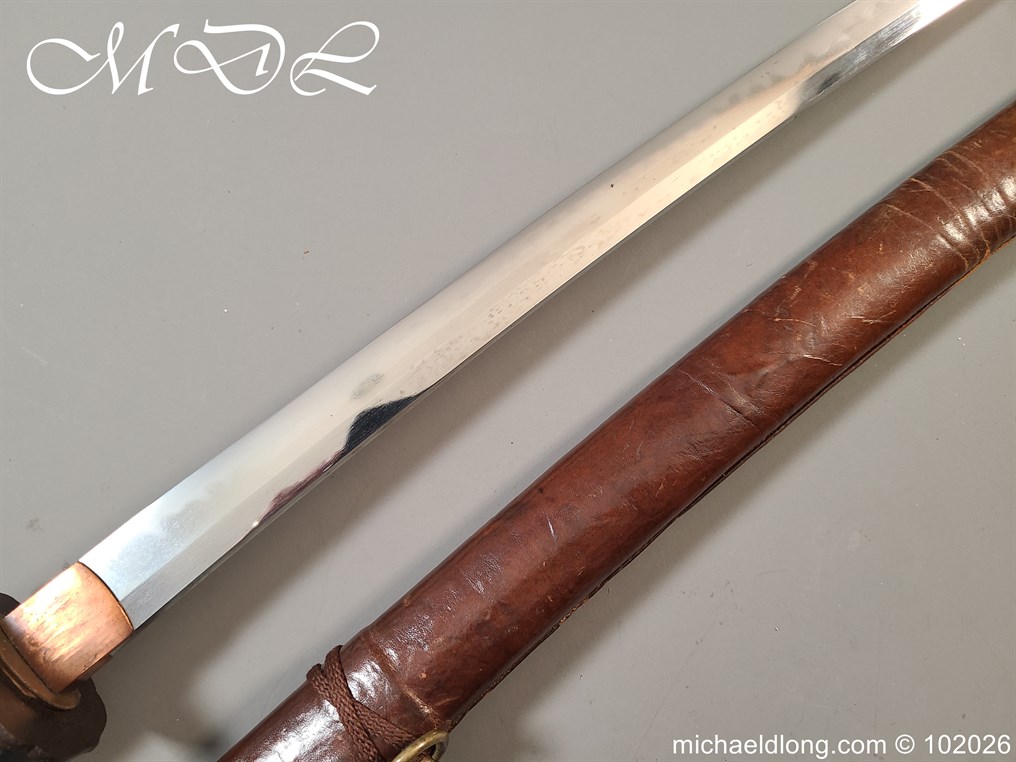 Japanese World War II Military Swords with Civilian Mounts - Image 33