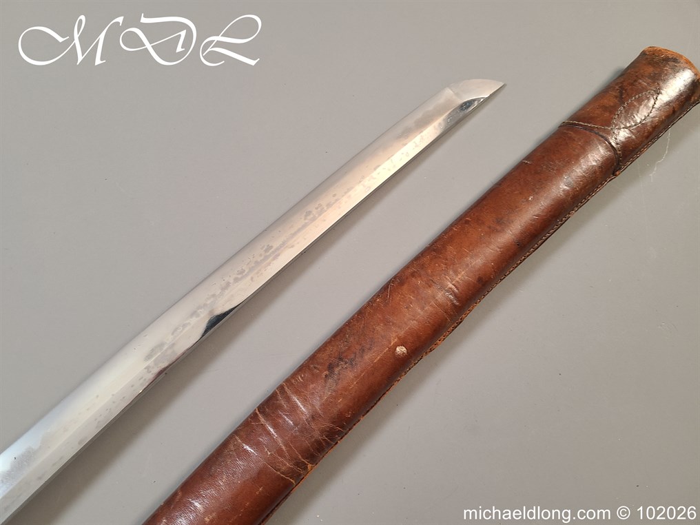 Japanese World War II Military Swords with Civilian Mounts - Image 32