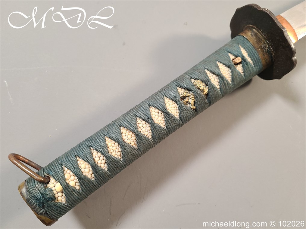 Japanese World War II Military Swords with Civilian Mounts - Image 10