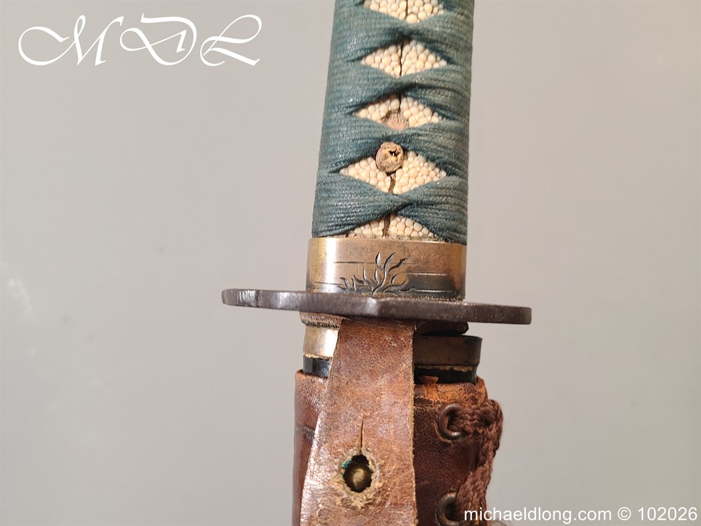 Japanese World War II Military Swords with Civilian Mounts - Image 7