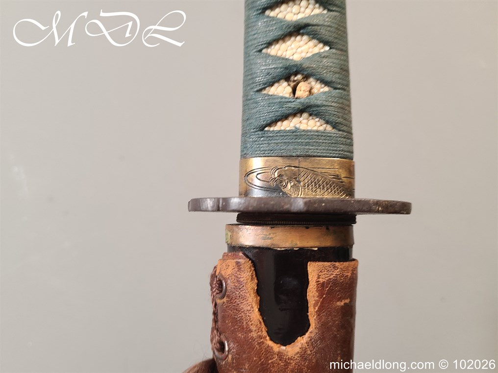Japanese World War II Military Swords with Civilian Mounts - Image 6