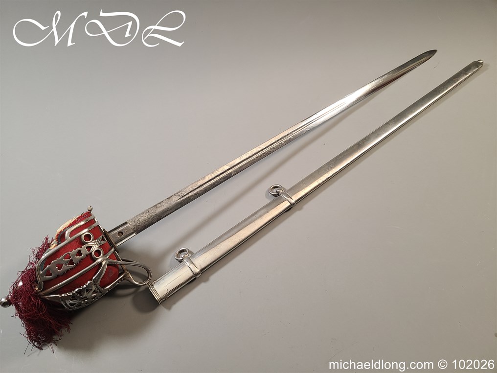 Victorian Seaforth Highlanders Officers Sword by Wilkinson