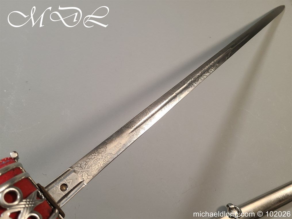 Victorian Seaforth Highlanders Officers Sword by Wilkinson - Image 27