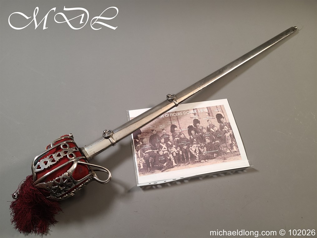 Victorian Seaforth Highlanders Officers Sword by Wilkinson
