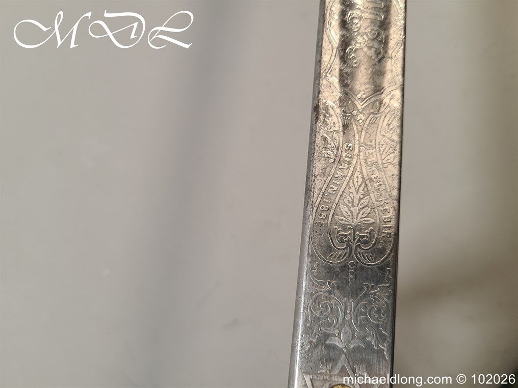 Scots Guards Officers Sword by Wilkinson - Image 16