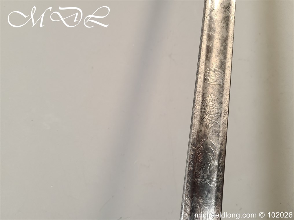 Scots Guards Officers Sword by Wilkinson - Image 13