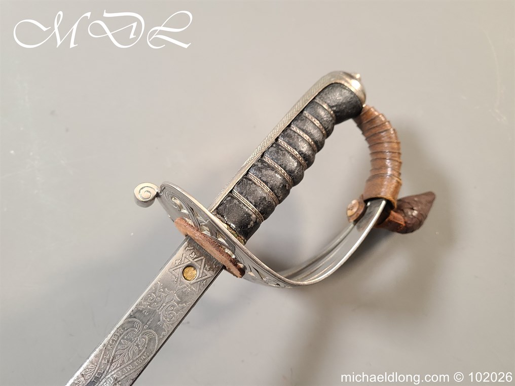 Scots Guards Officers Sword by Wilkinson - Image 7