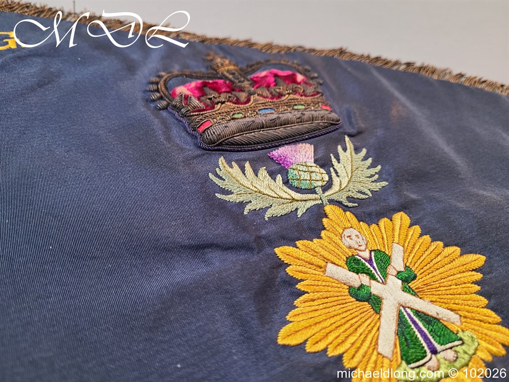 1st Battalion Scots Guards Regimental Pipe Banner - Image 15