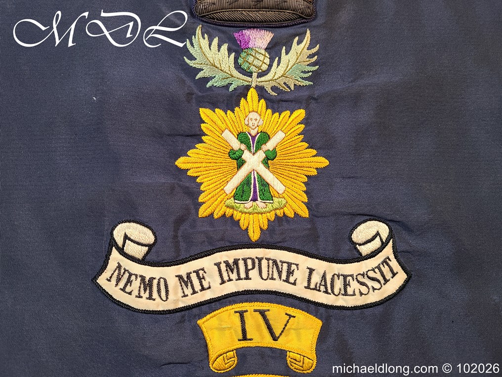 1st Battalion Scots Guards Regimental Pipe Banner - Image 10