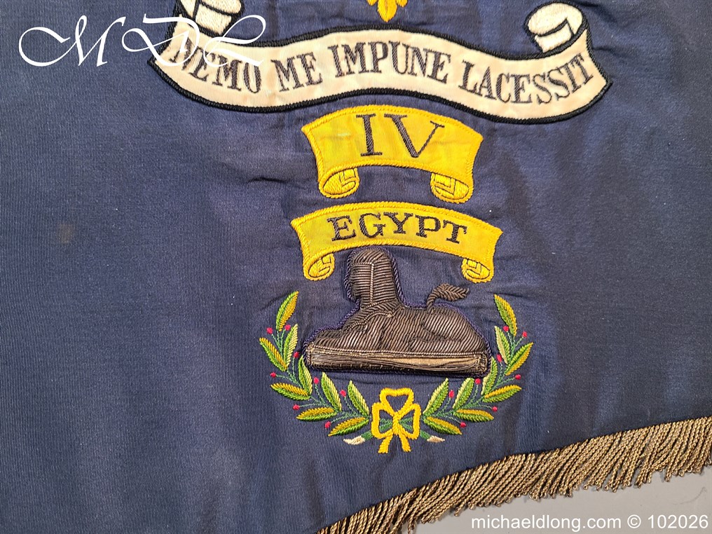 1st Battalion Scots Guards Regimental Pipe Banner - Image 9